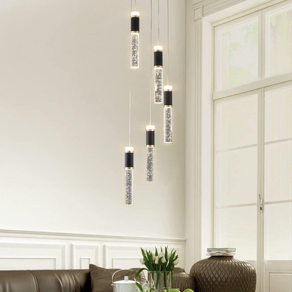 BNWT ORIG. $390 5-Light Pendant fixture - Picture 7 of 7